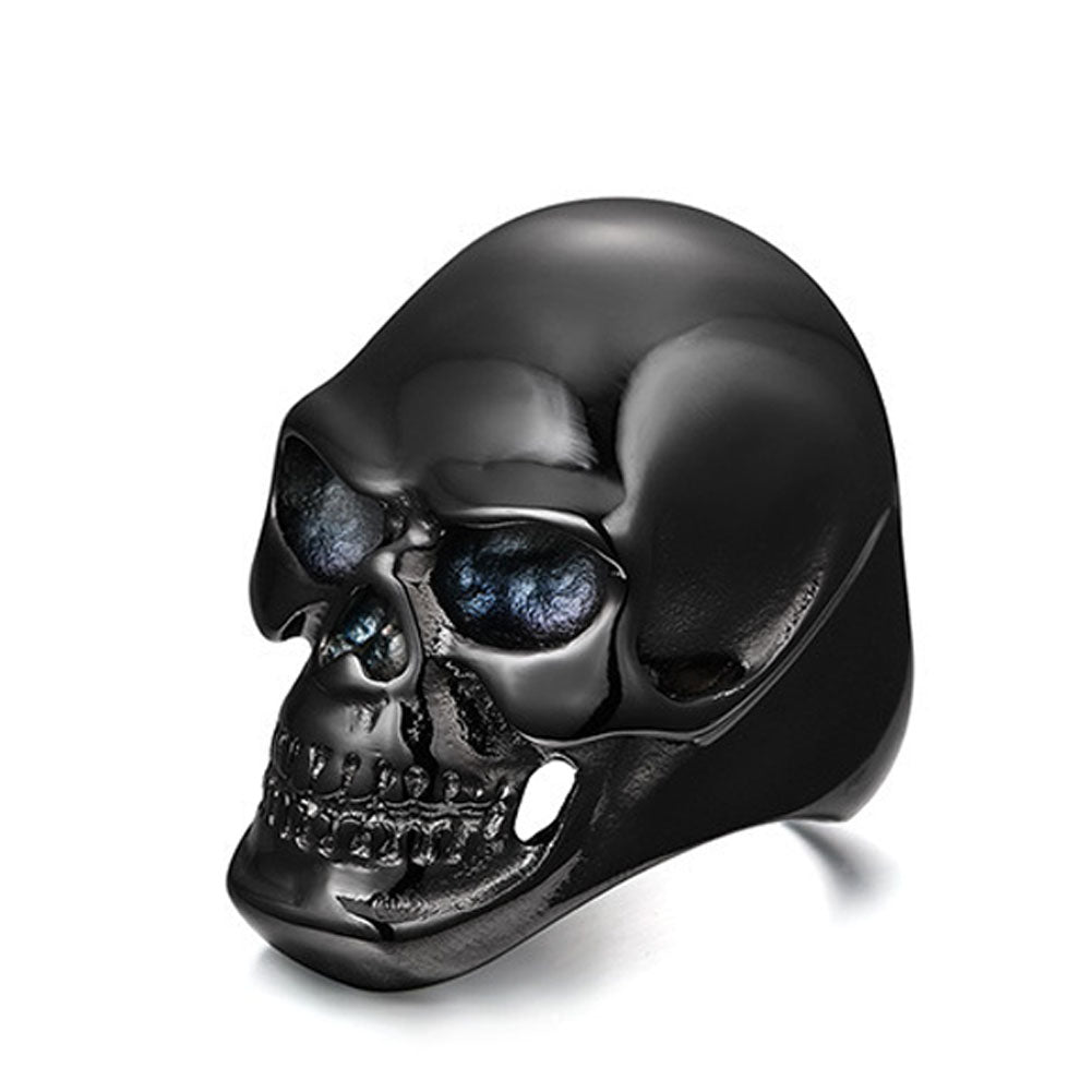 Metal on sale skull ring