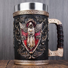 Angel of Death Skull Mug - Heavy Metal Cup