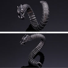 New Legendary Metal Dragon Bracelet - Heavy Metal Jewelry Clothing 