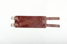 X Strap Heavy Metal Leather Bracelet - Heavy Metal Jewelry Clothing 